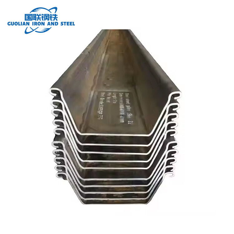 Direct Deal Hot Rolled steel sheet pile For Architecture