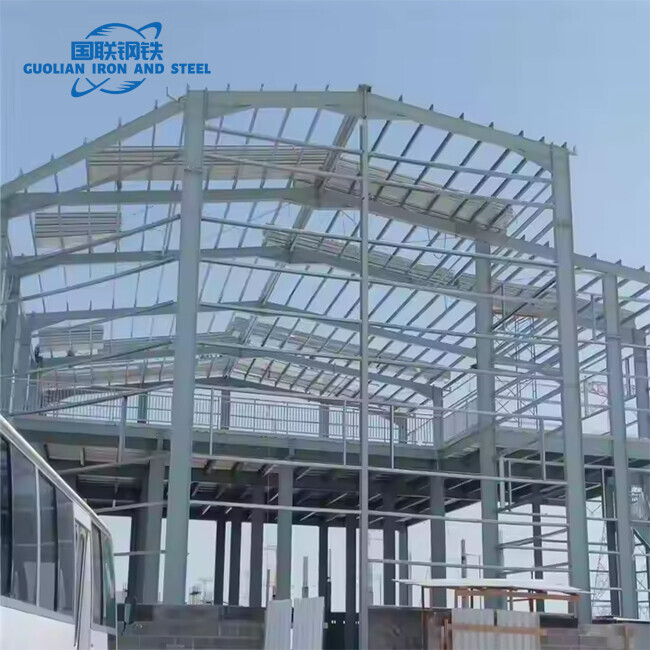 China Custom Design Steel Structure Buildings Durable Prefab Warehouse & Cow ShedConstruction Light Standard According To ASTM