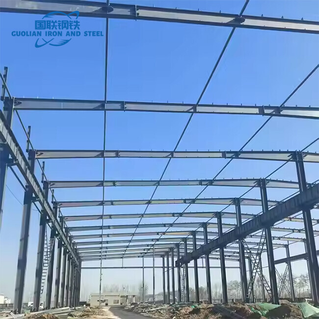 China Custom Design Steel Structure Buildings Durable Prefab Warehouse & Cow ShedConstruction Light Standard According To ASTM