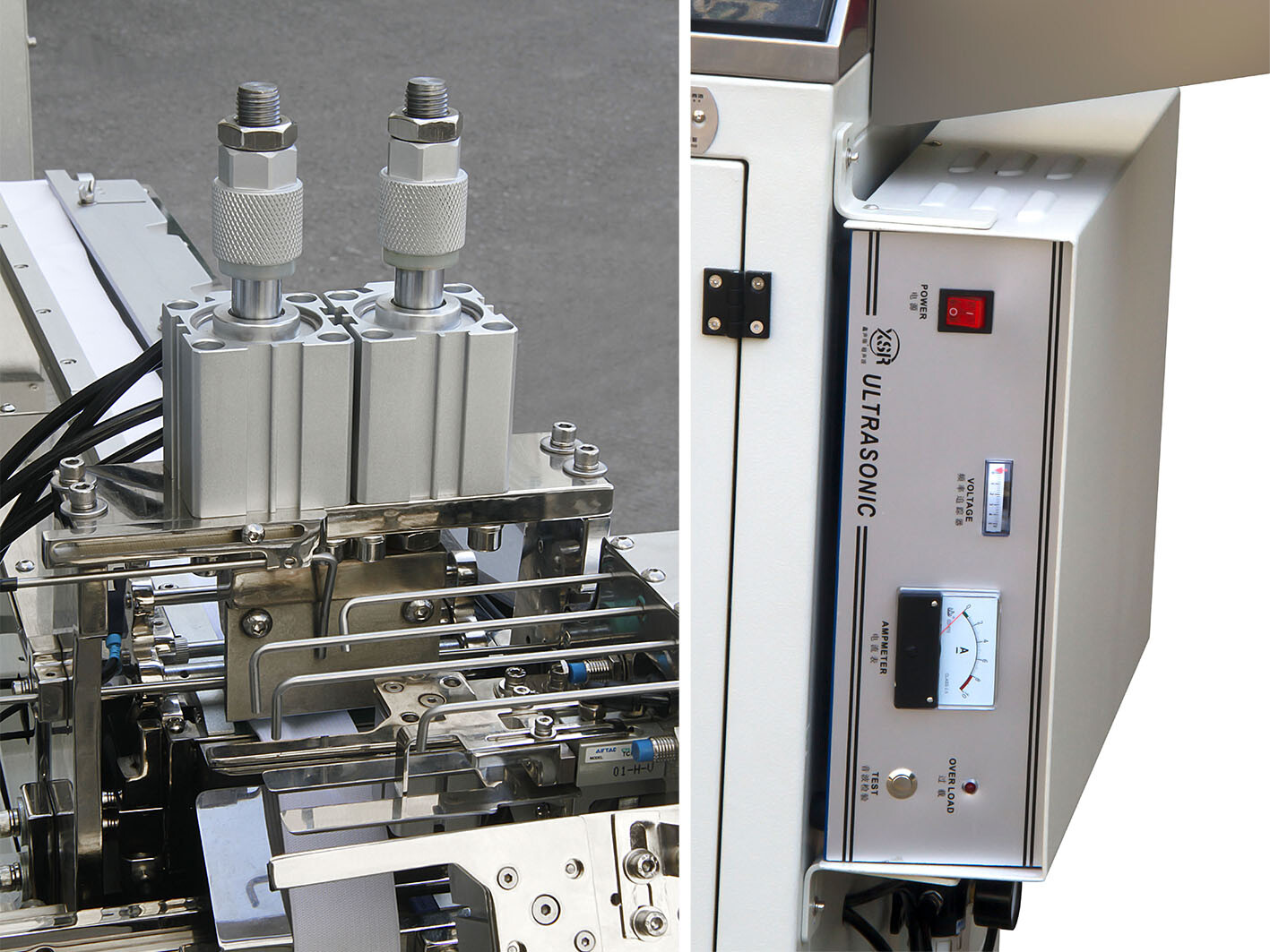 MS-05 AUTO ELASTIC JOINING MACHINE  (ULTRASOUND CUTTING KNIFE)