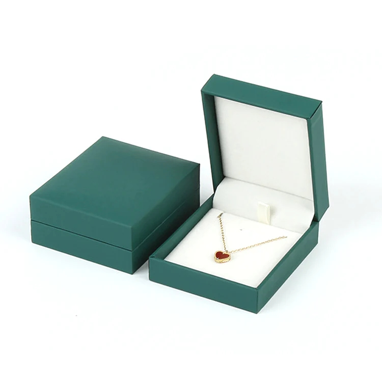 الأقراط قلادة خاتم خاتم مجوهرات صندوق من الورق المقوى الصلبة