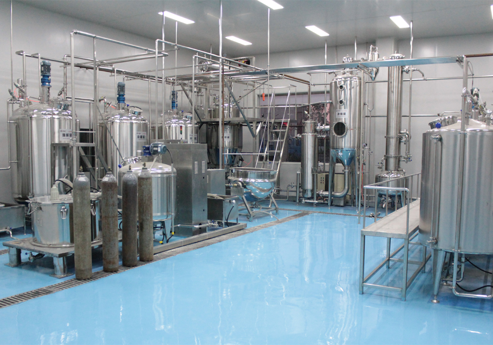 Beverage production line