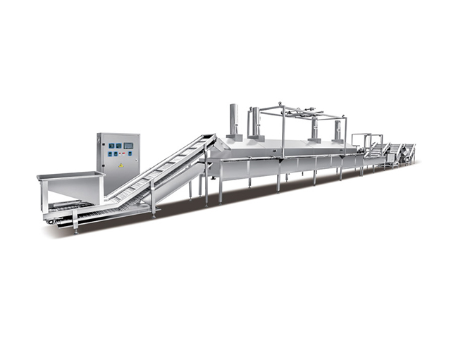 Fried production line and single machines