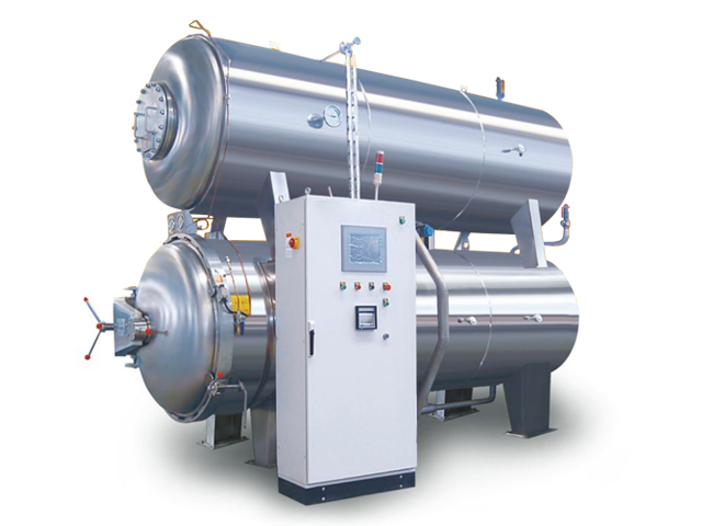 Double-layer water-bath high-temperature and high-pressure cooking sterilization autoclave