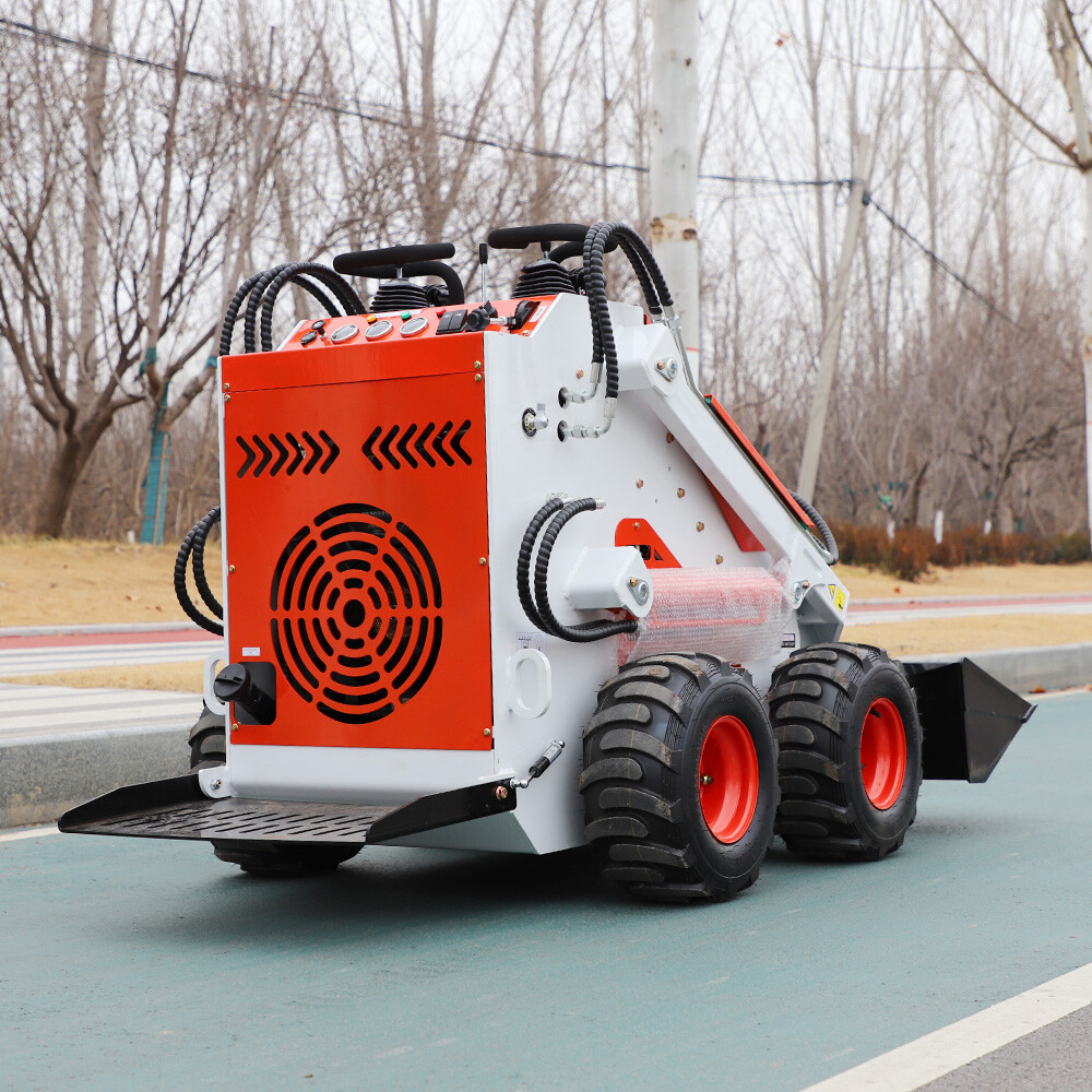 HQ380 Mini Skid Steer Loader | Compact Track & Wheel Loader Factory