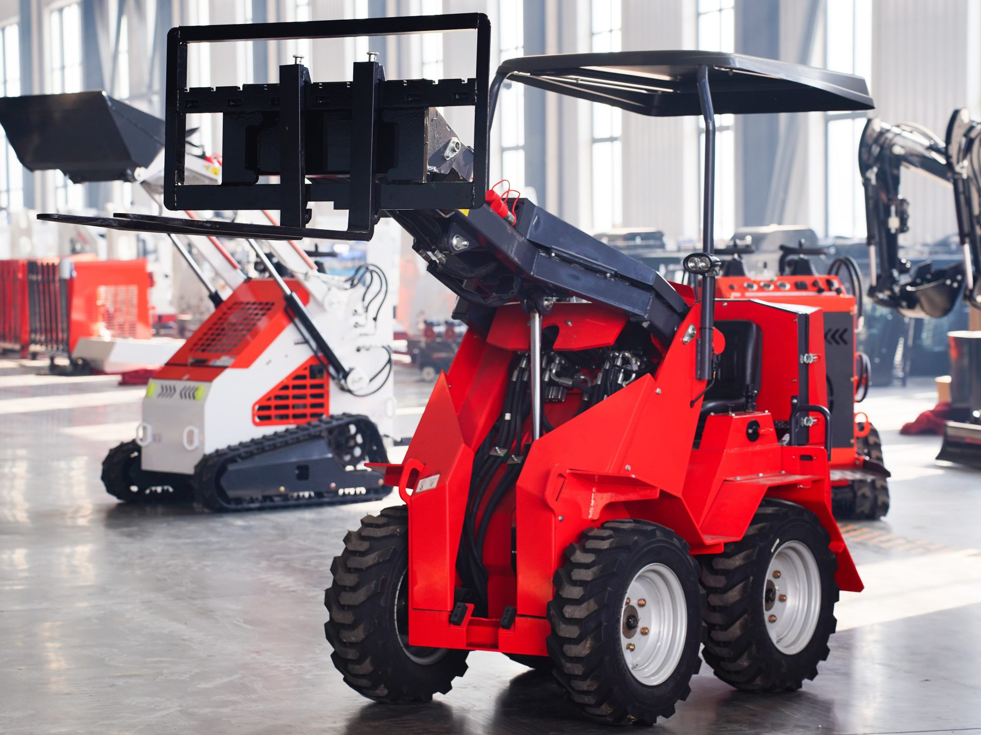 Ride-on Mini Skid Steer Loader-HQ520