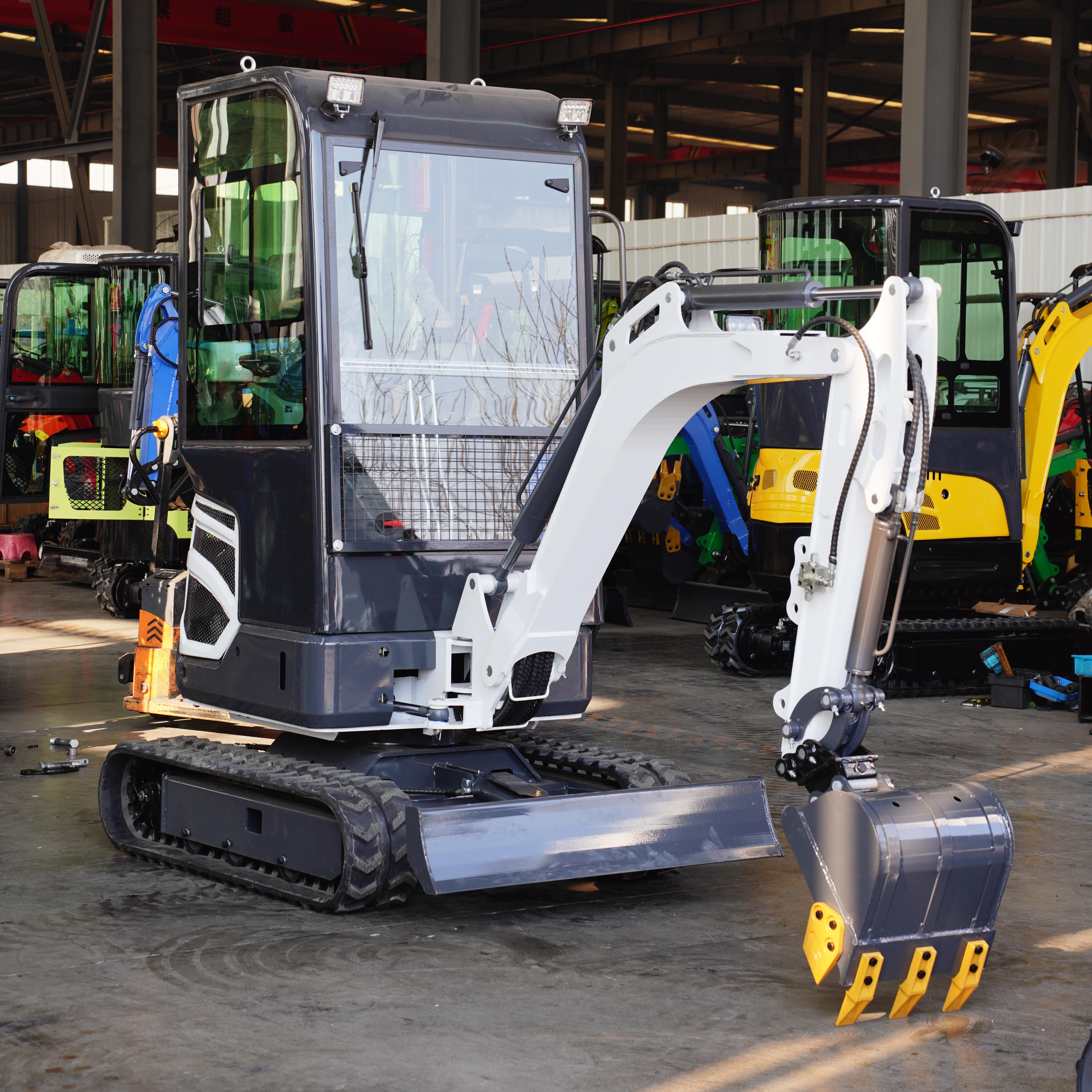 HQE-18 mini excavator can equip with Kubota engine