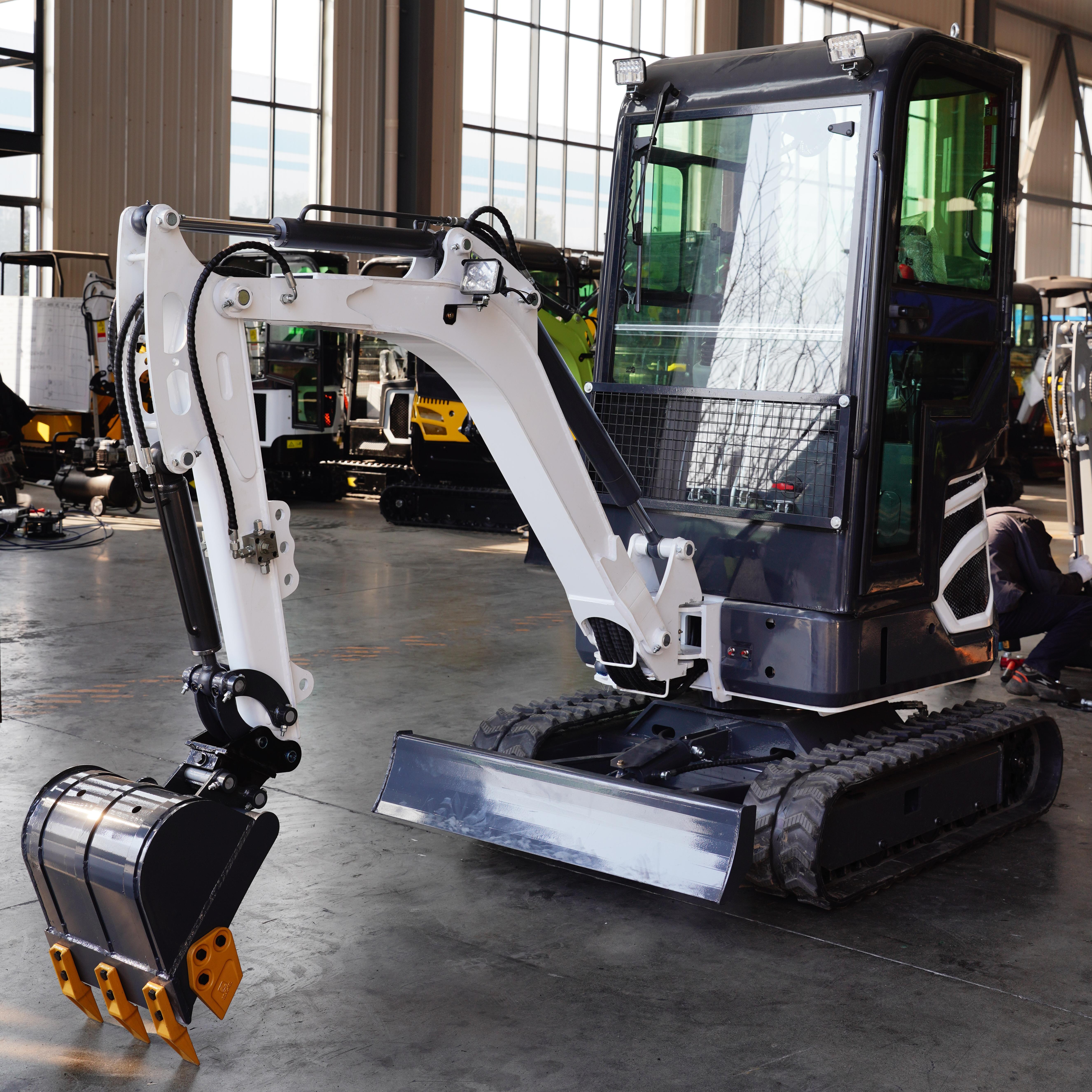 HQE-18 mini excavator can equip with Kubota engine