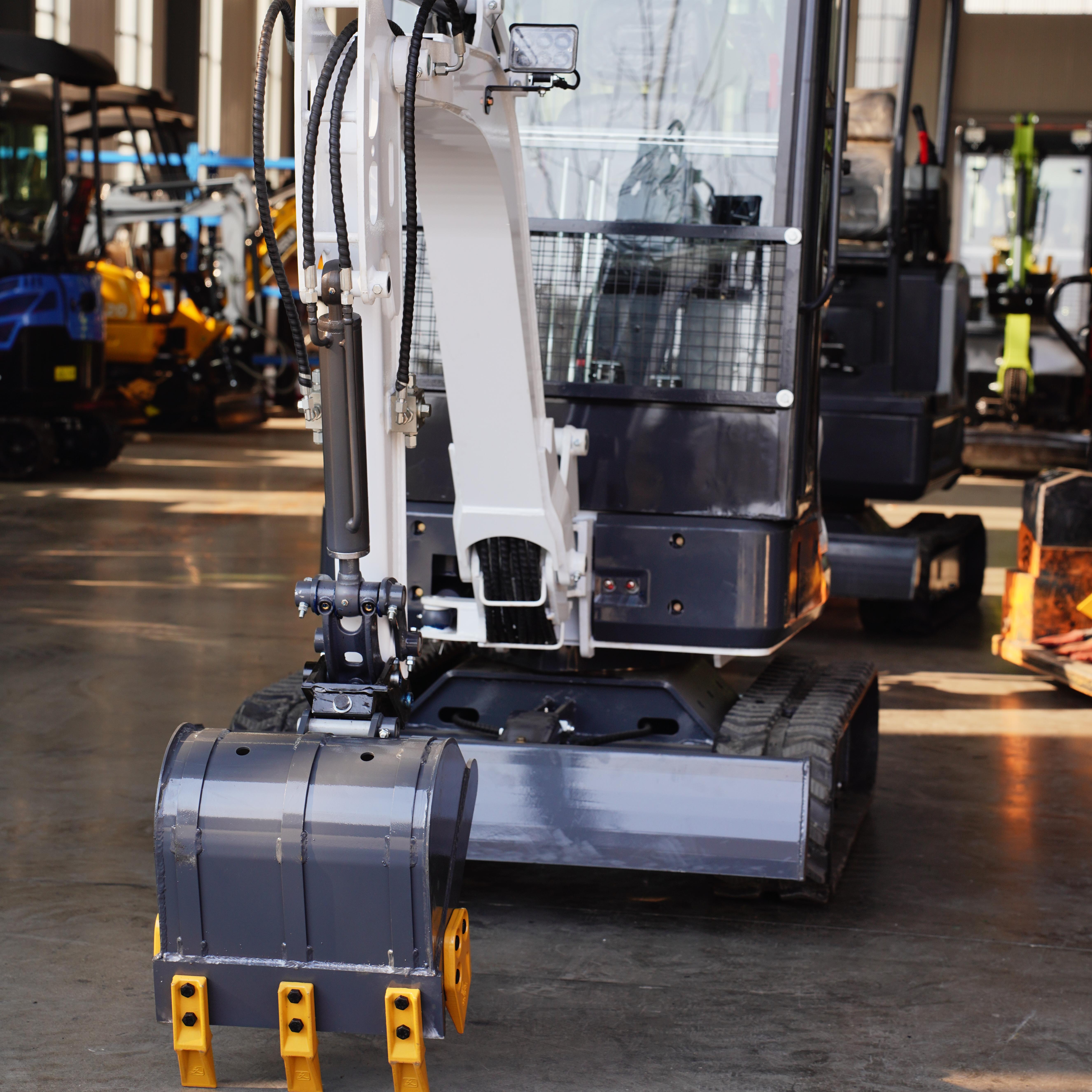 HQE-18 mini excavator can equip with Kubota engine