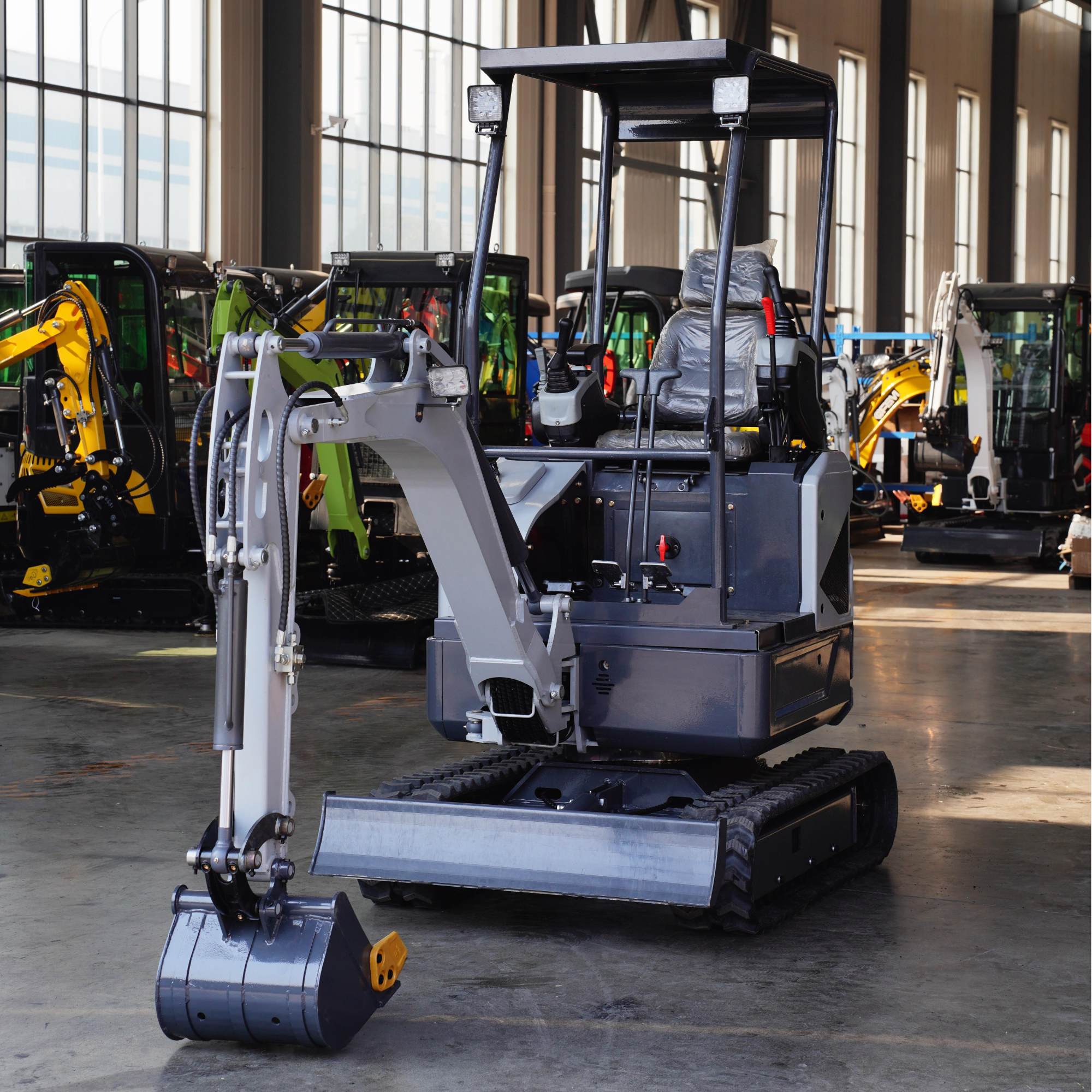 HQE20 mini excavator can equip with Kubota engine