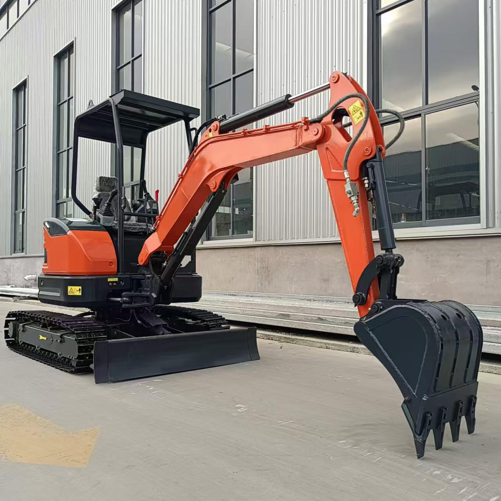 HQY HQE25 2.5 Ton Mini Excavator | Yanmar 3TNV80F | Load Sensing HQY HQE25 2.5 Ton Mini Excavator | Yanmar 3TNV80F | Load Sensing