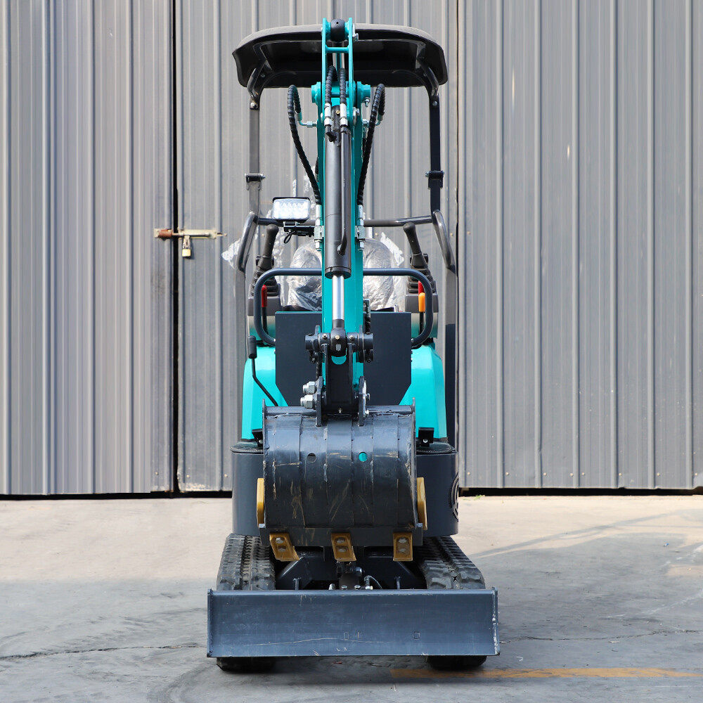 HQE 12 model mini excavator China factory outlets low price high quality color customized