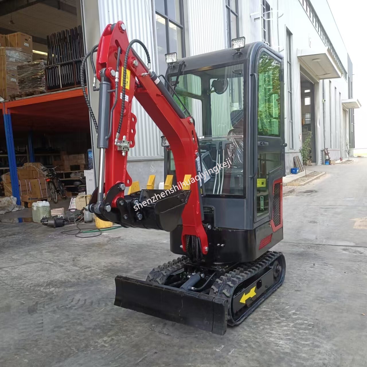 Mini Excavator HQE 10 Model Pilot Handle Control