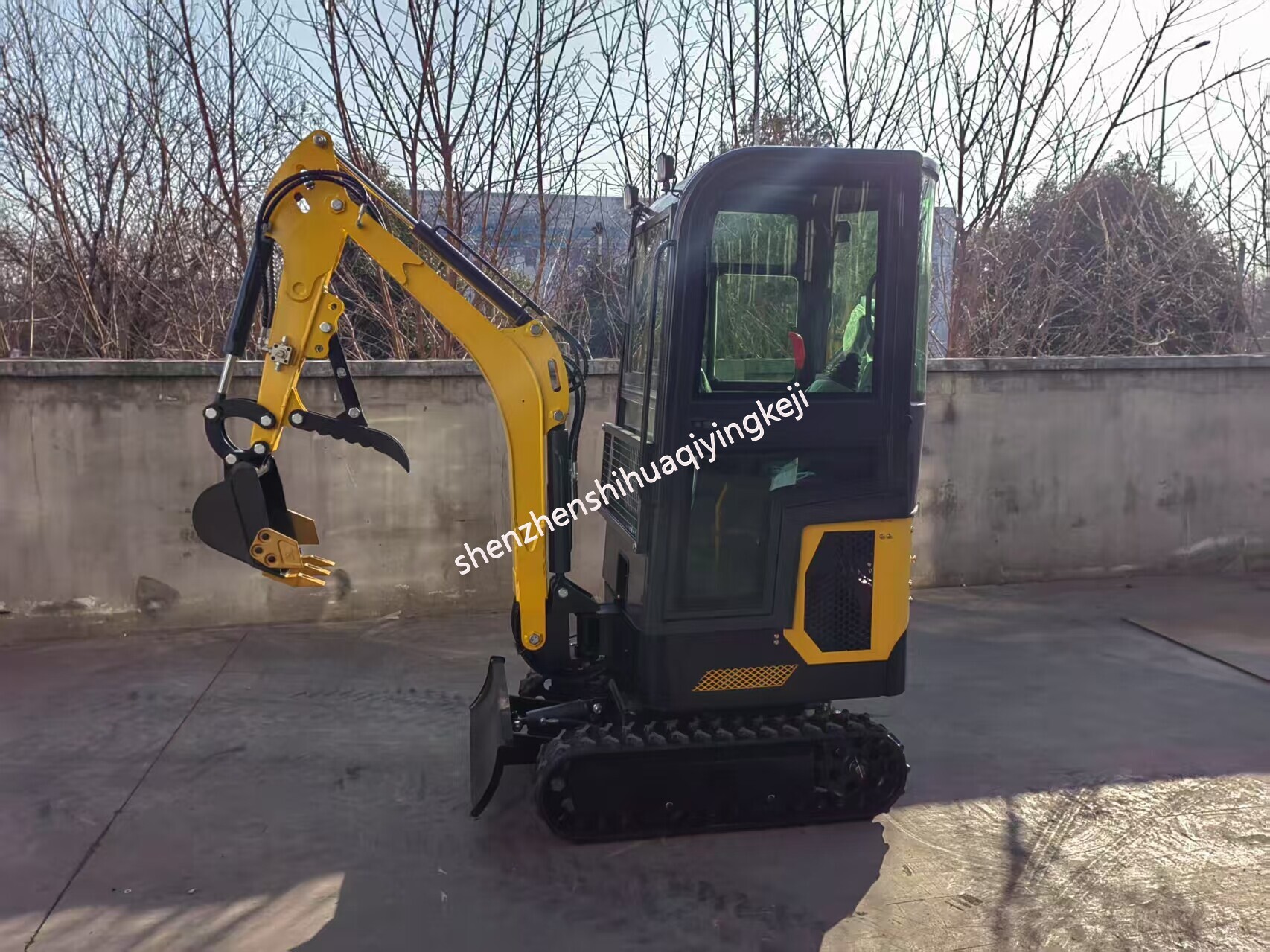 10 model mini excavator can be equipped with Kubota engine