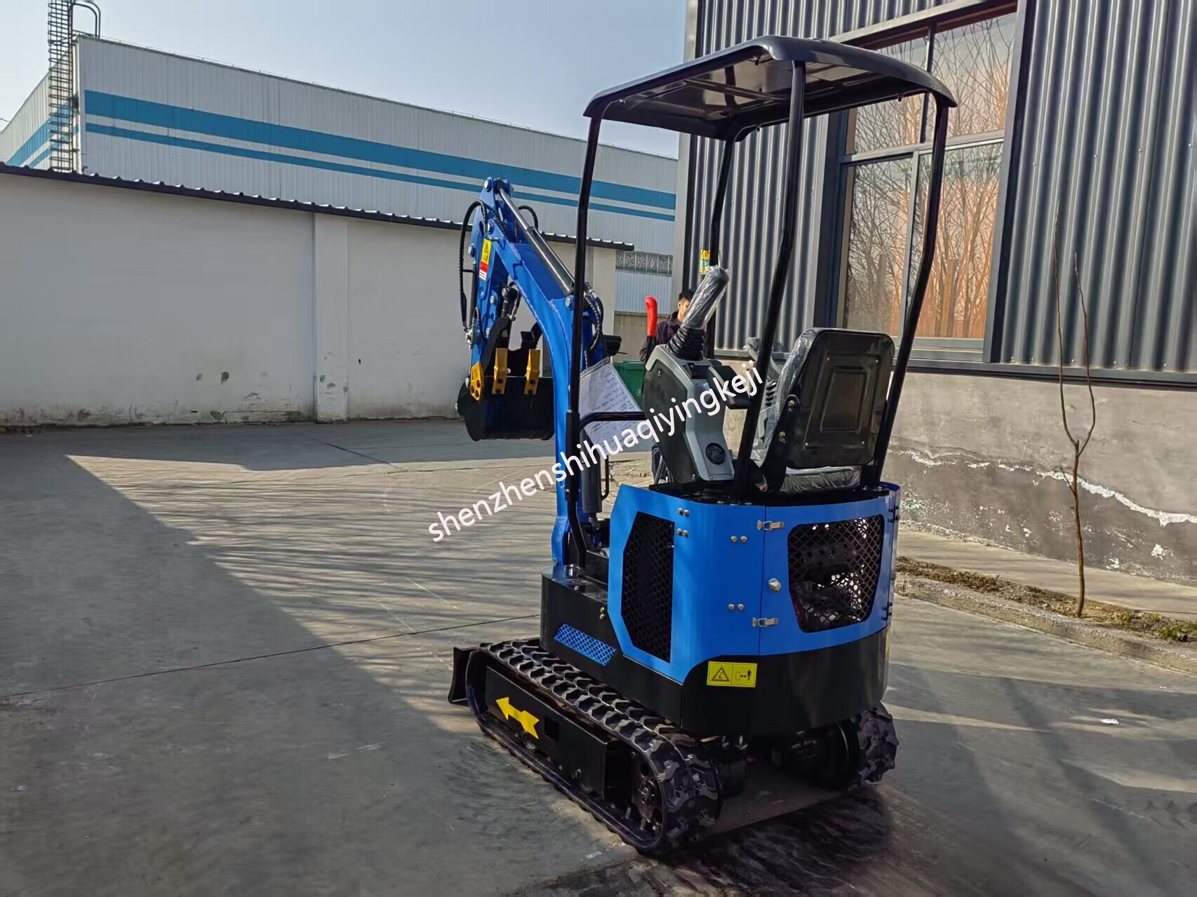 Mini Excavator HQE 10 Model Pilot Handle Control