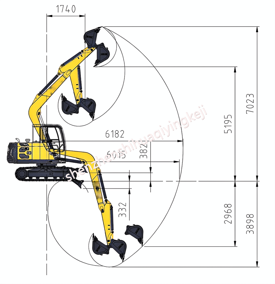 HQE75 Pro Series | 7.5 Ton Hydraulic Crawler Excavator (Global Edition)