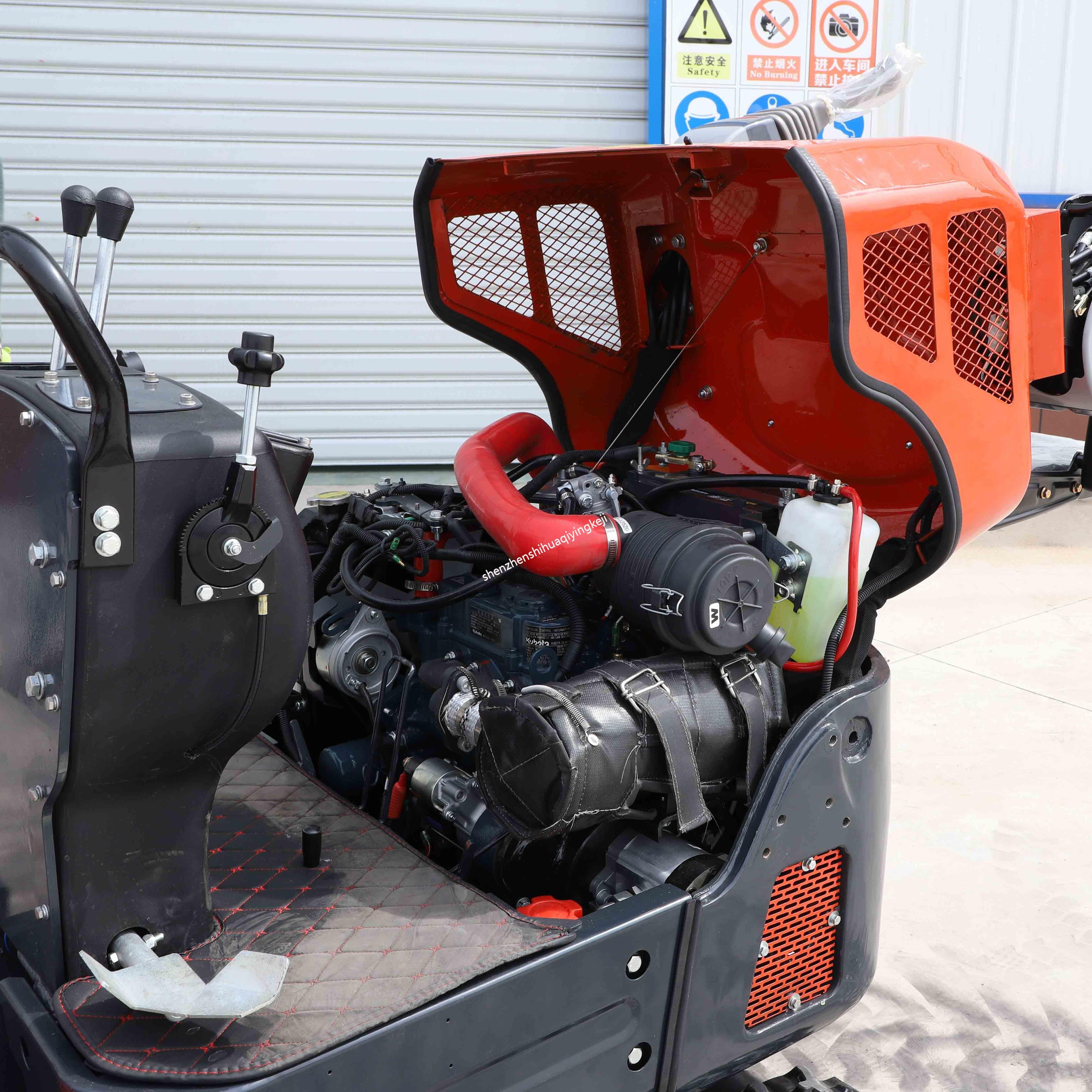 Easy maintenance, Kubota engine, Kubota original components, model 13, low price with high quality.
