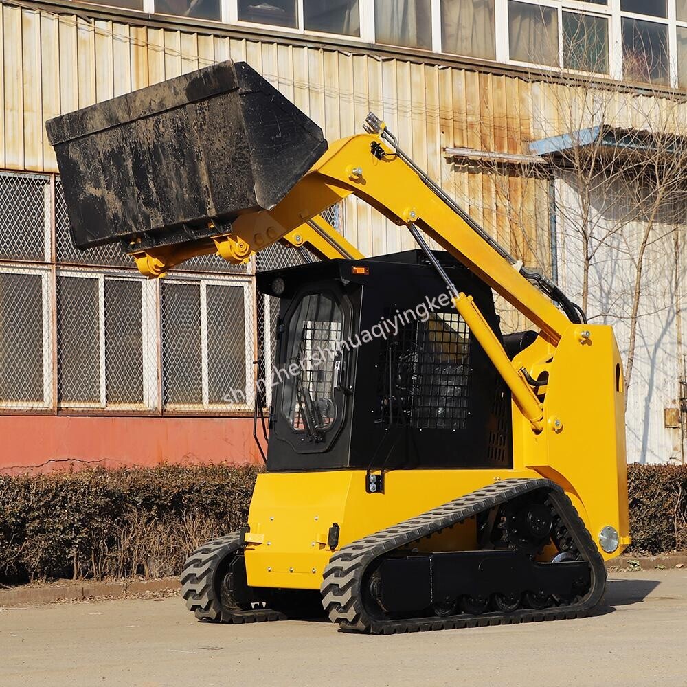 The only large sliding track loader in China