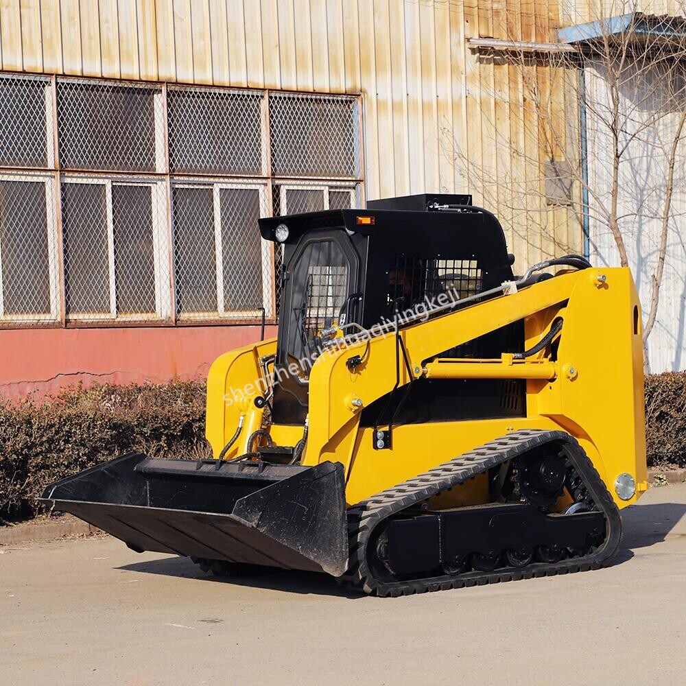 The only large sliding track loader in China