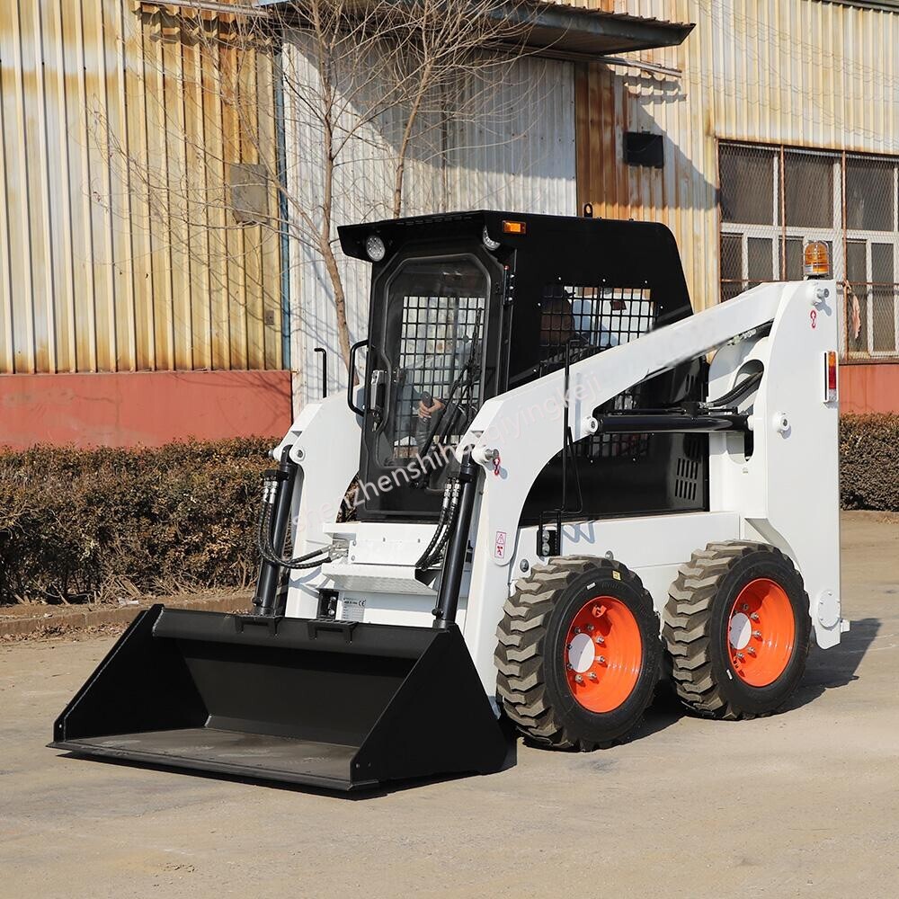 HQS45 skid steer loader 45kw Engine wheel type