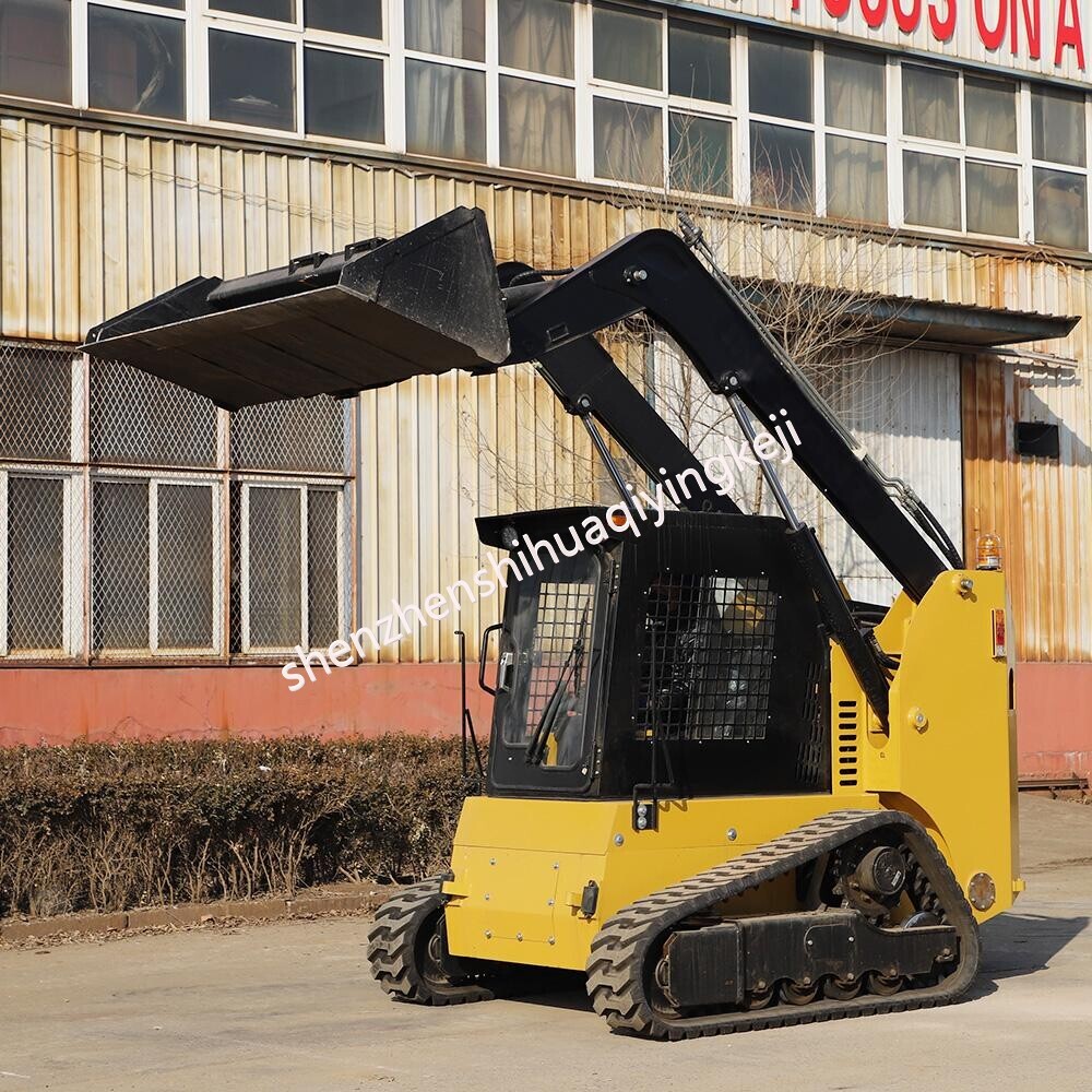 HQS100 diesel Engine skid steer loader track type China top machine