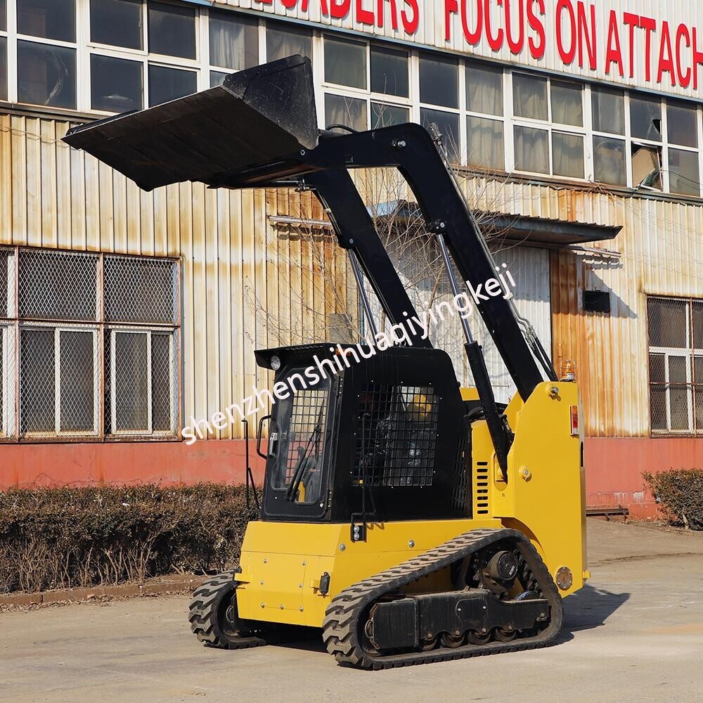 HQS100 diesel Engine skid steer loader track type China top machine