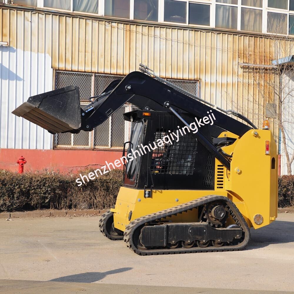 HQS100 diesel Engine skid steer loader track type China top machine