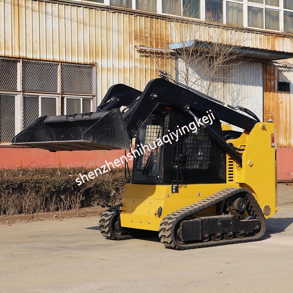 HQS100 diesel Engine skid steer loader track type China top machine