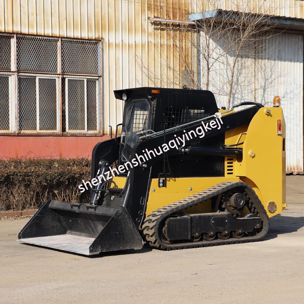 HQS100 diesel Engine skid steer loader track type China top machine