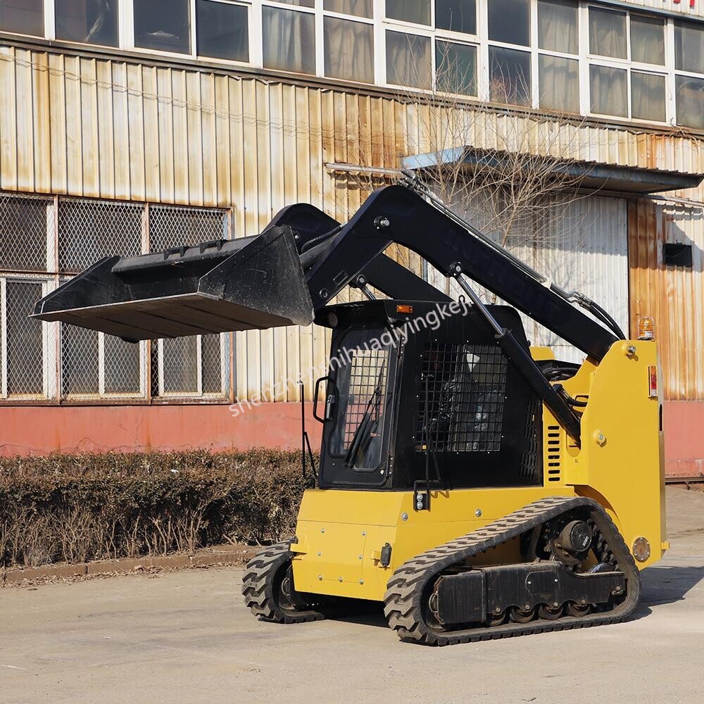 HQS100 diesel Engine skid steer loader track type China top machine