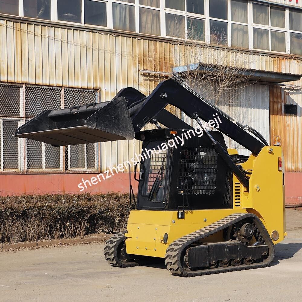 HQS100 diesel Engine skid steer loader track type China top machine