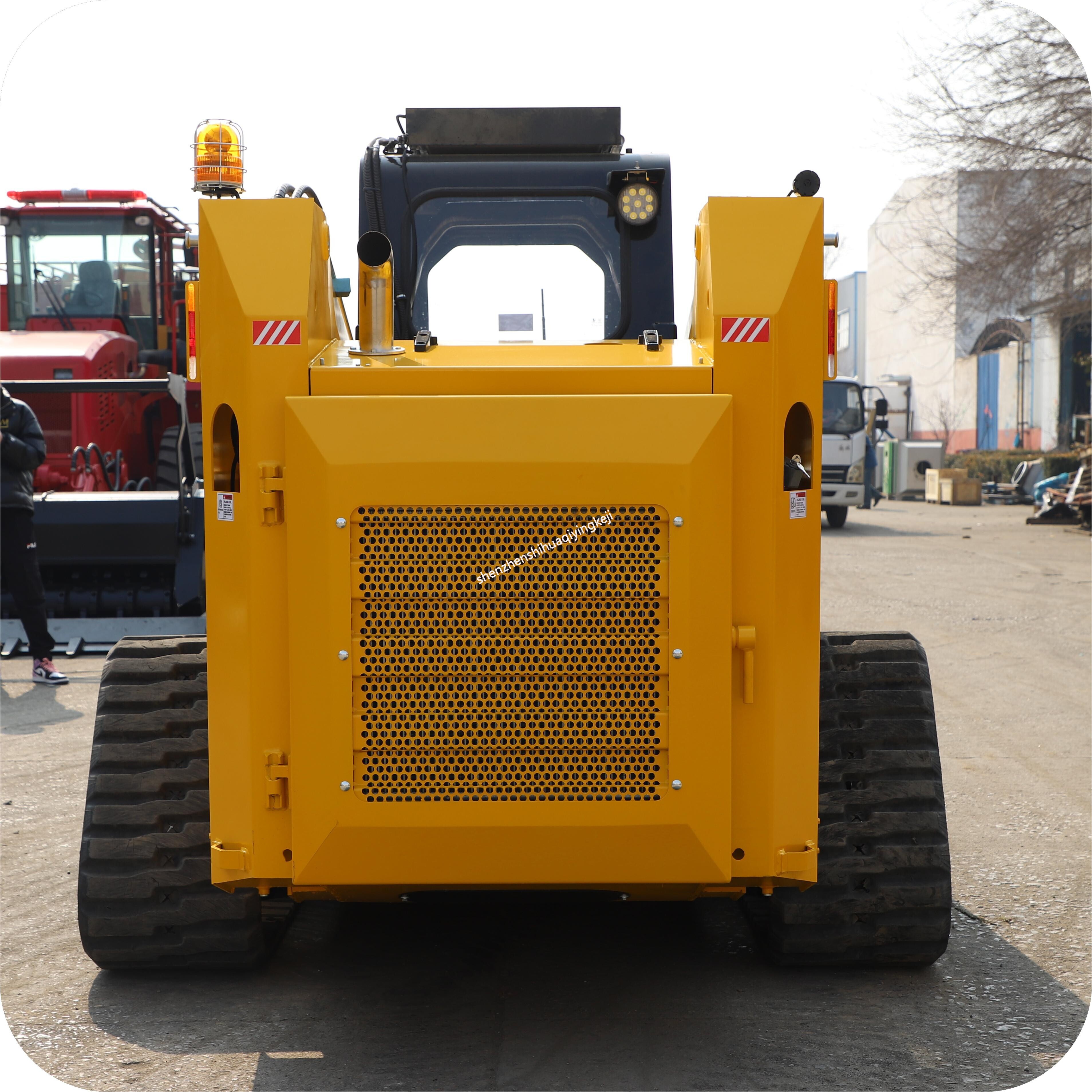 HQS125 super big track skid steer loader China only track skid steer producer