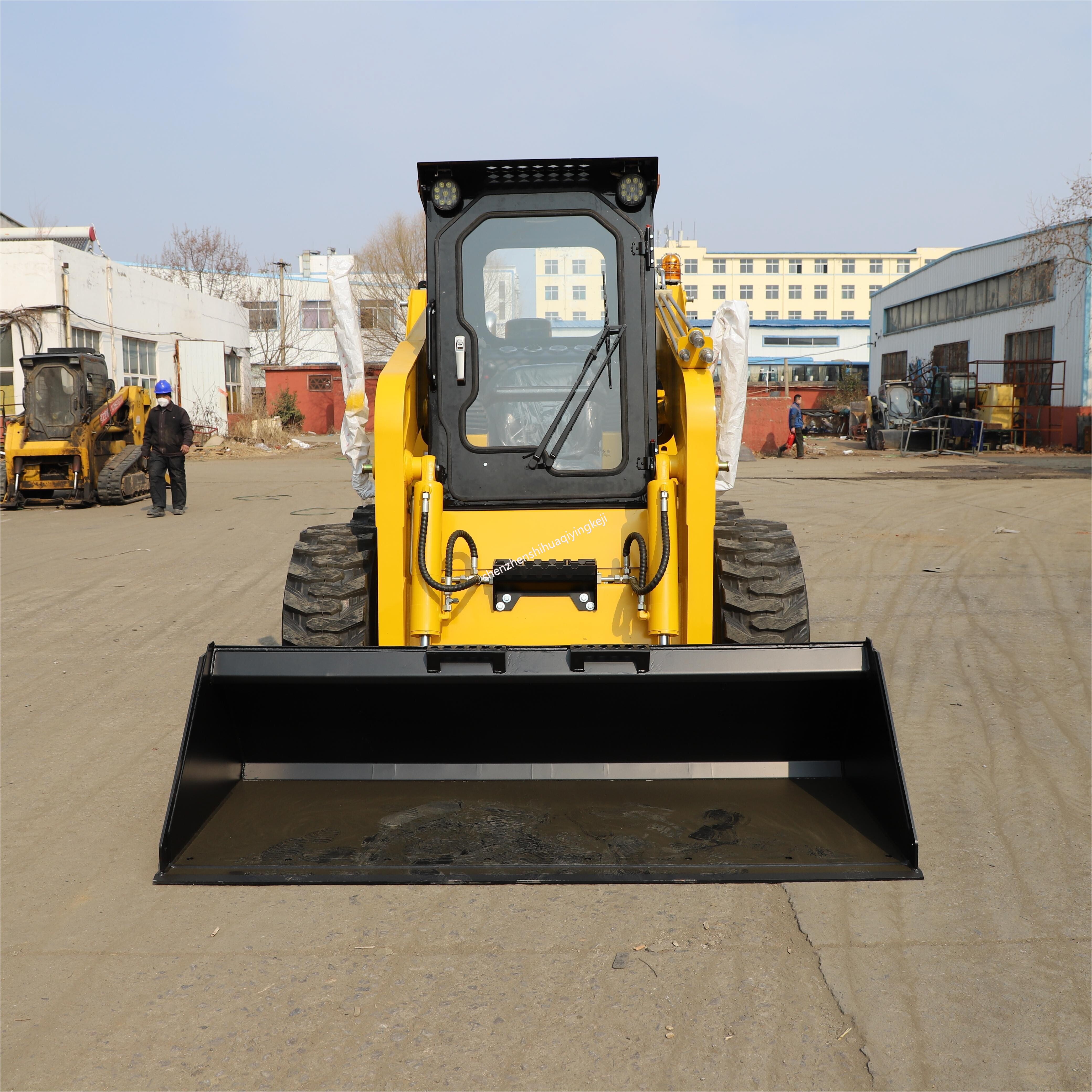 HQS125 super big track skid steer loader China only track skid steer producer