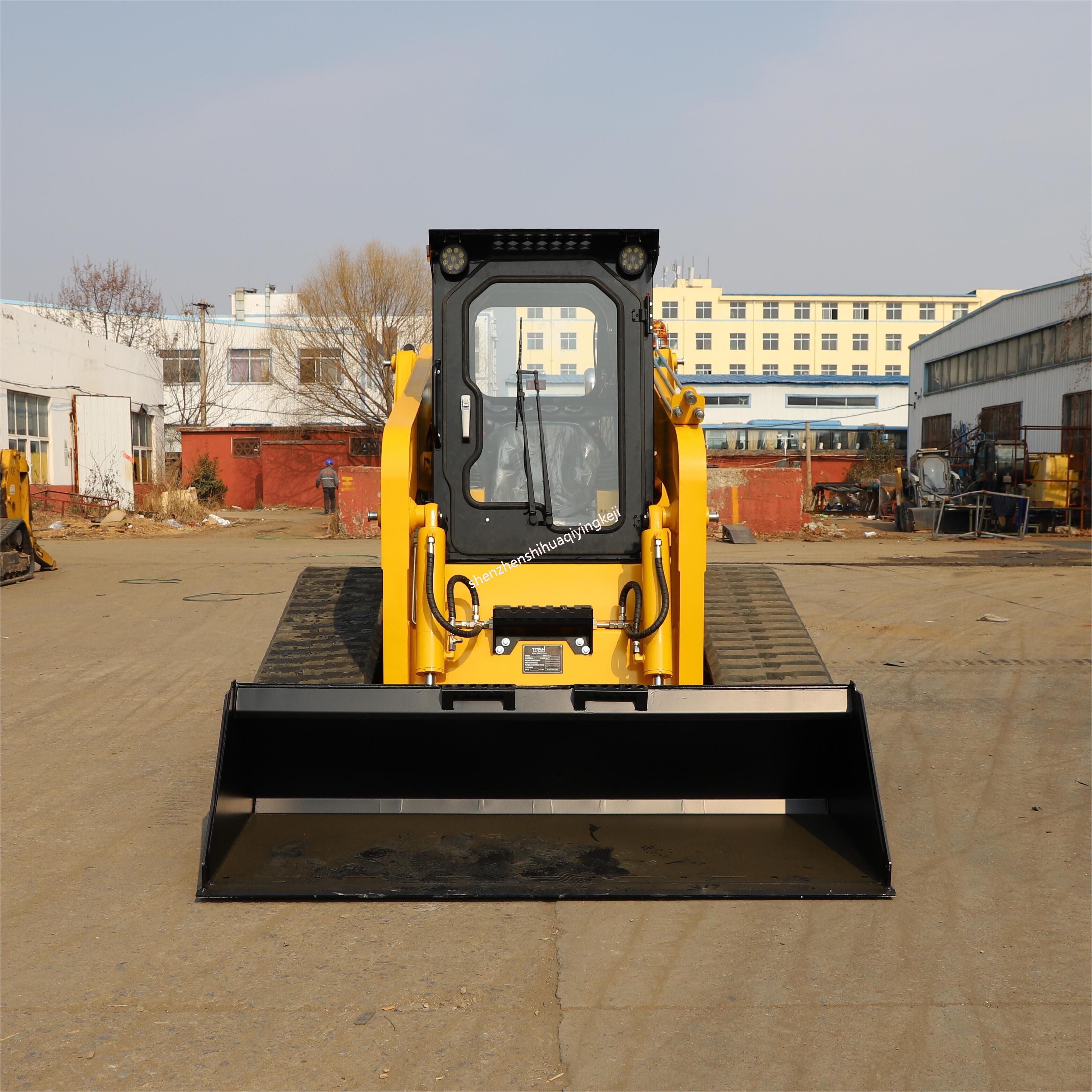 HQS125 super big track skid steer loader China only track skid steer producer