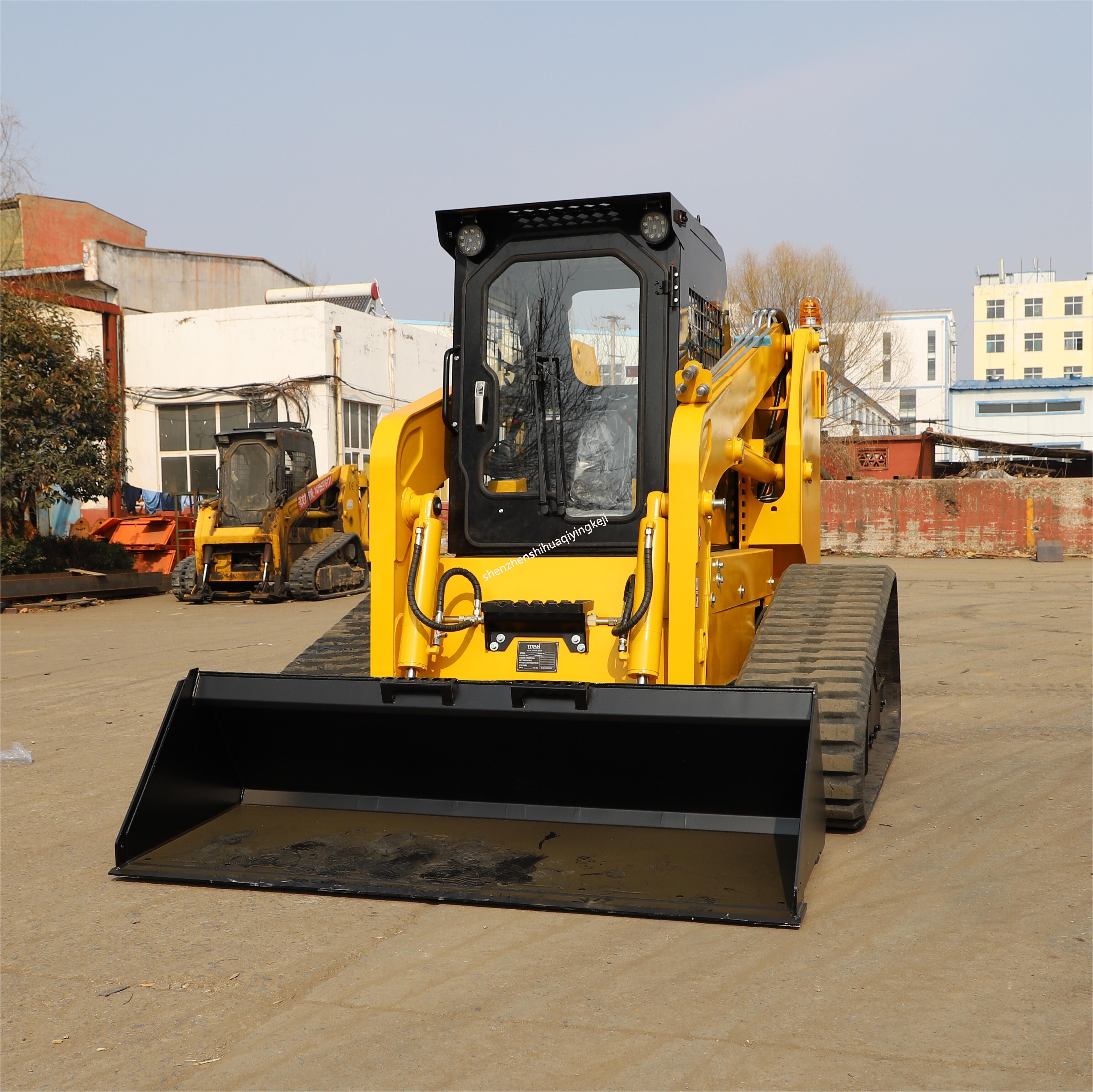 HQS125 super big track skid steer loader China only track skid steer producer