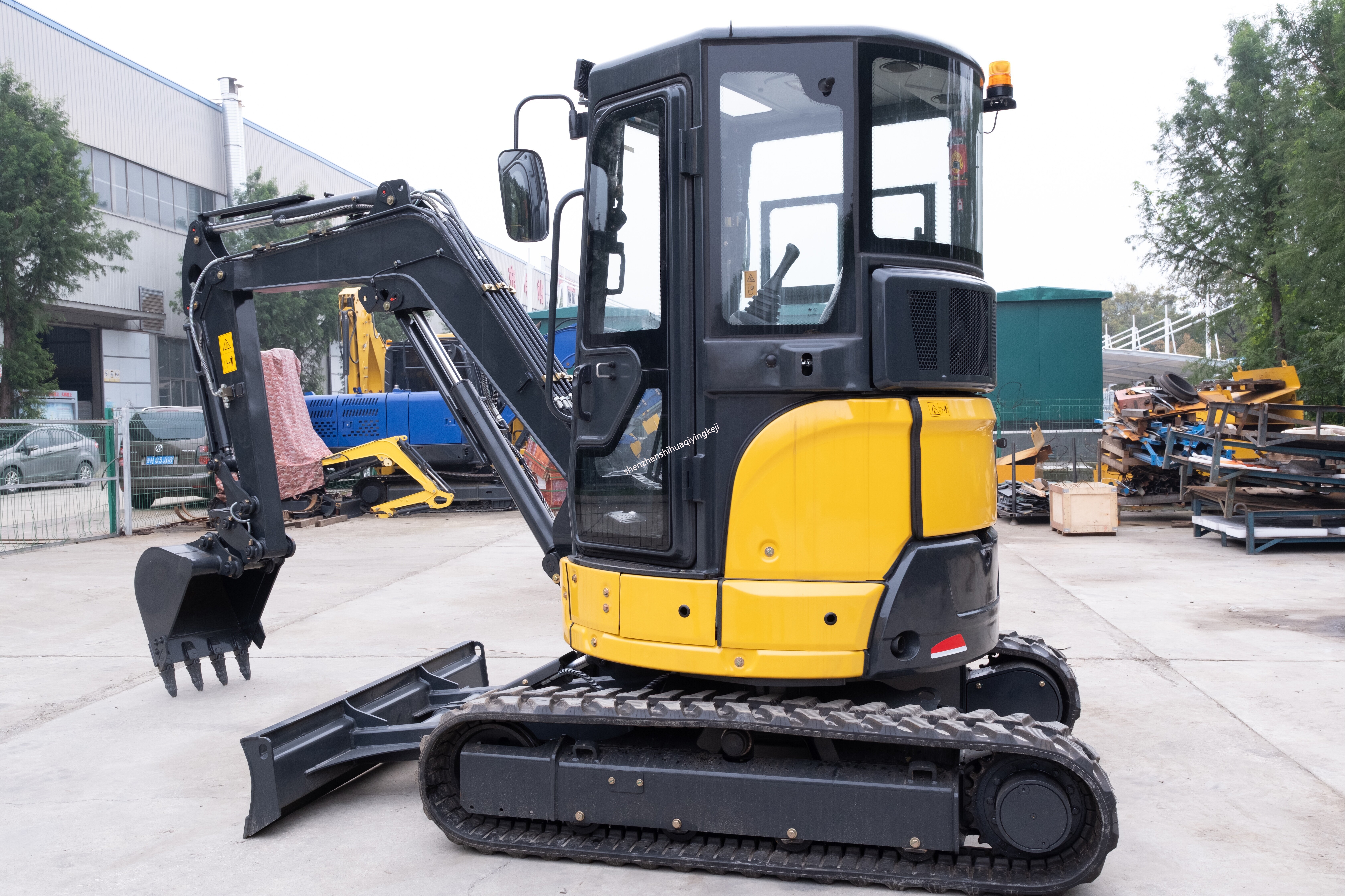 HQE35 3.5 Ton Excavator (Yanmar / Hengli Pump)