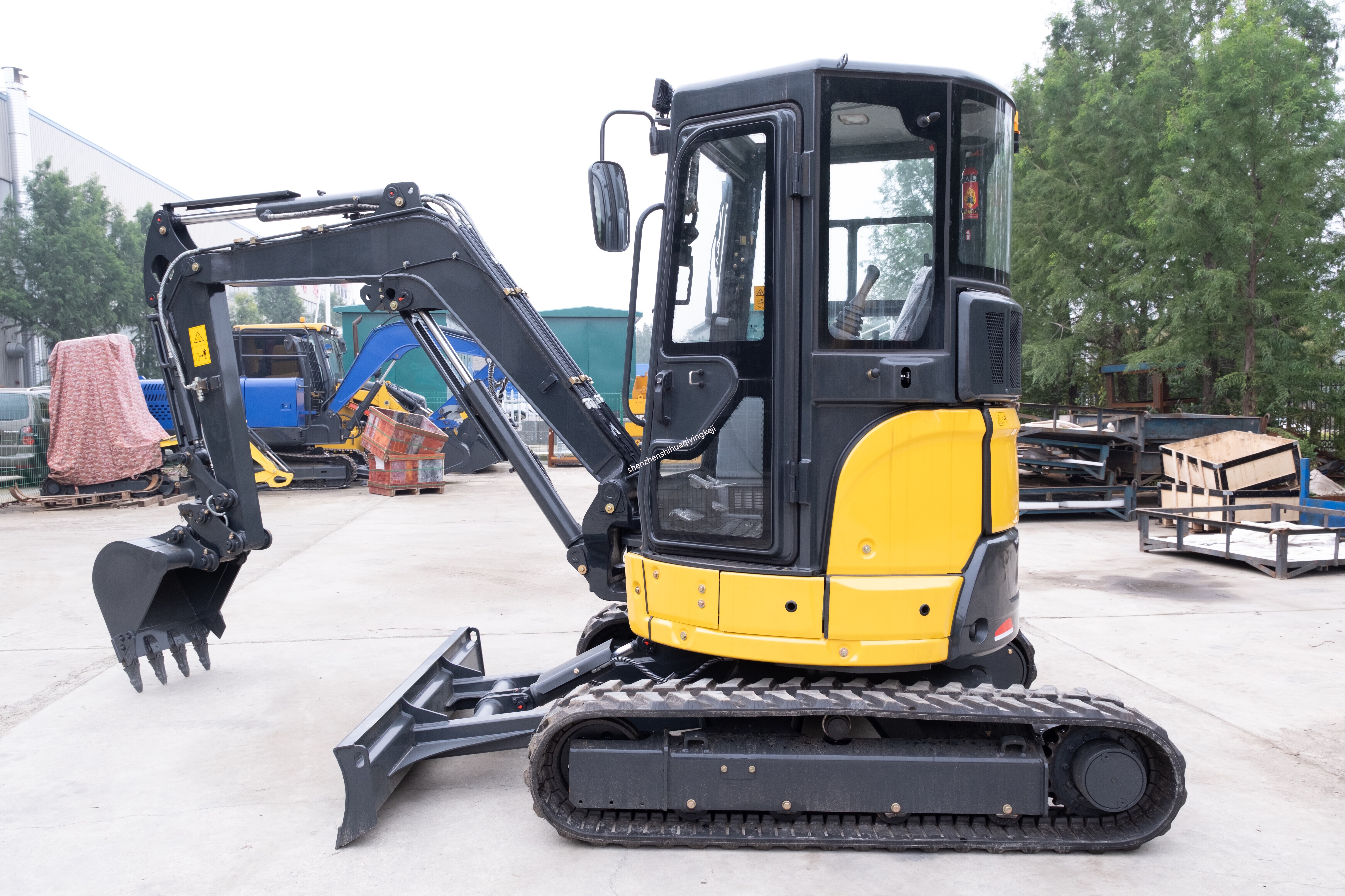 HQE35 3.5 Ton Excavator (Yanmar / Hengli Pump)