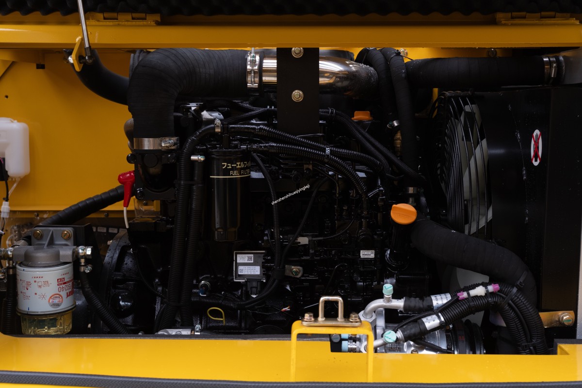 12HQY-HQE80-8-Ton-Excavator-Yanmar-4TNV98CT-Turbo