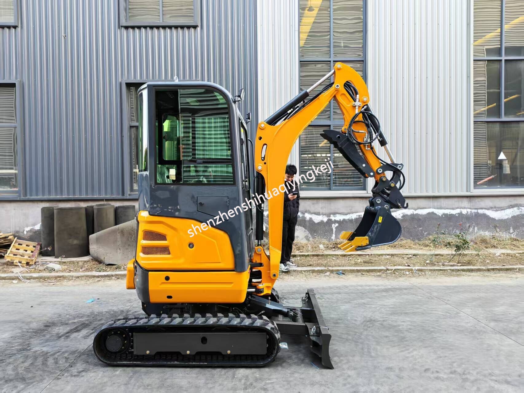 HQE18-Top 1.8T Compact Excavator - 64L/min High Flow - Taifeng Load Sensing System