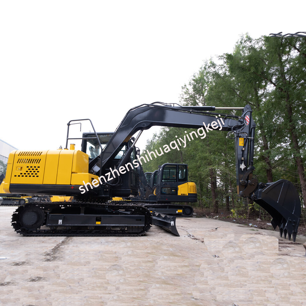 Excavator HQY HQE80 8 Ton Excavator | Yanmar Turbo Engine | 165L/min High Flow