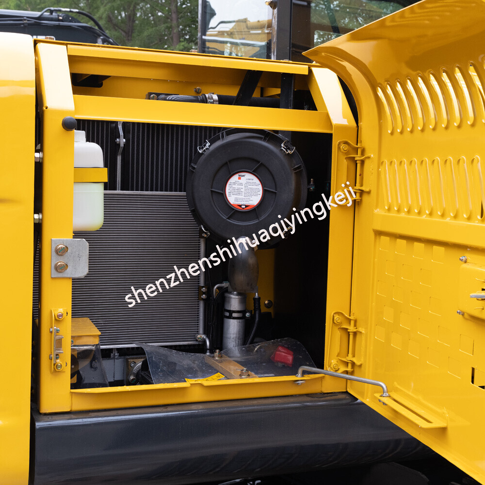 Excavator HQY HQE80 8 Ton Excavator | Yanmar Turbo Engine | 165L/min High Flow