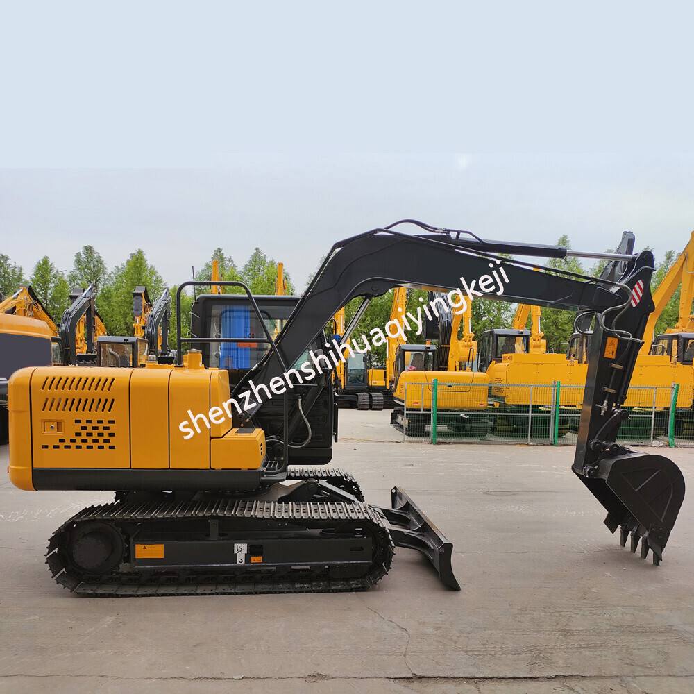 Excavator HQY HQE80 8 Ton Excavator | Yanmar Turbo Engine | 165L/min High Flow