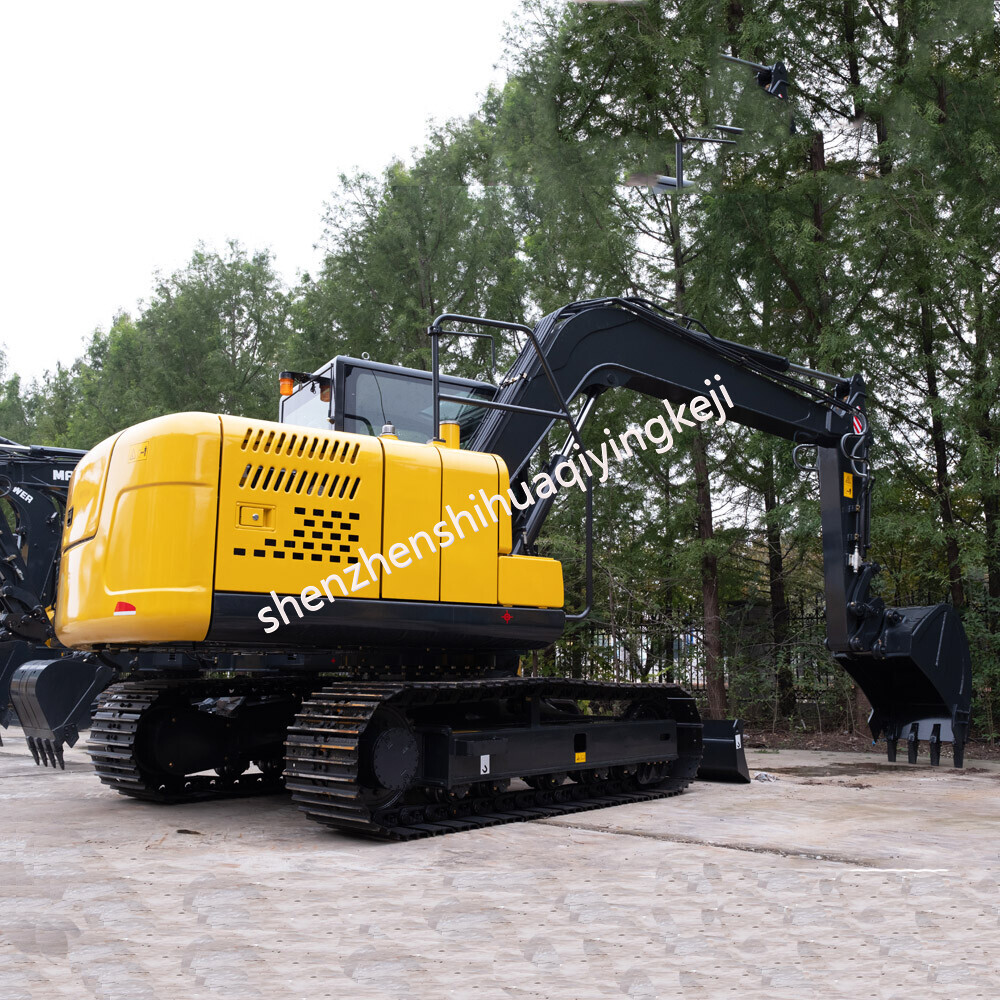 Excavator HQY HQE80 8 Ton Excavator | Yanmar Turbo Engine | 165L/min High Flow