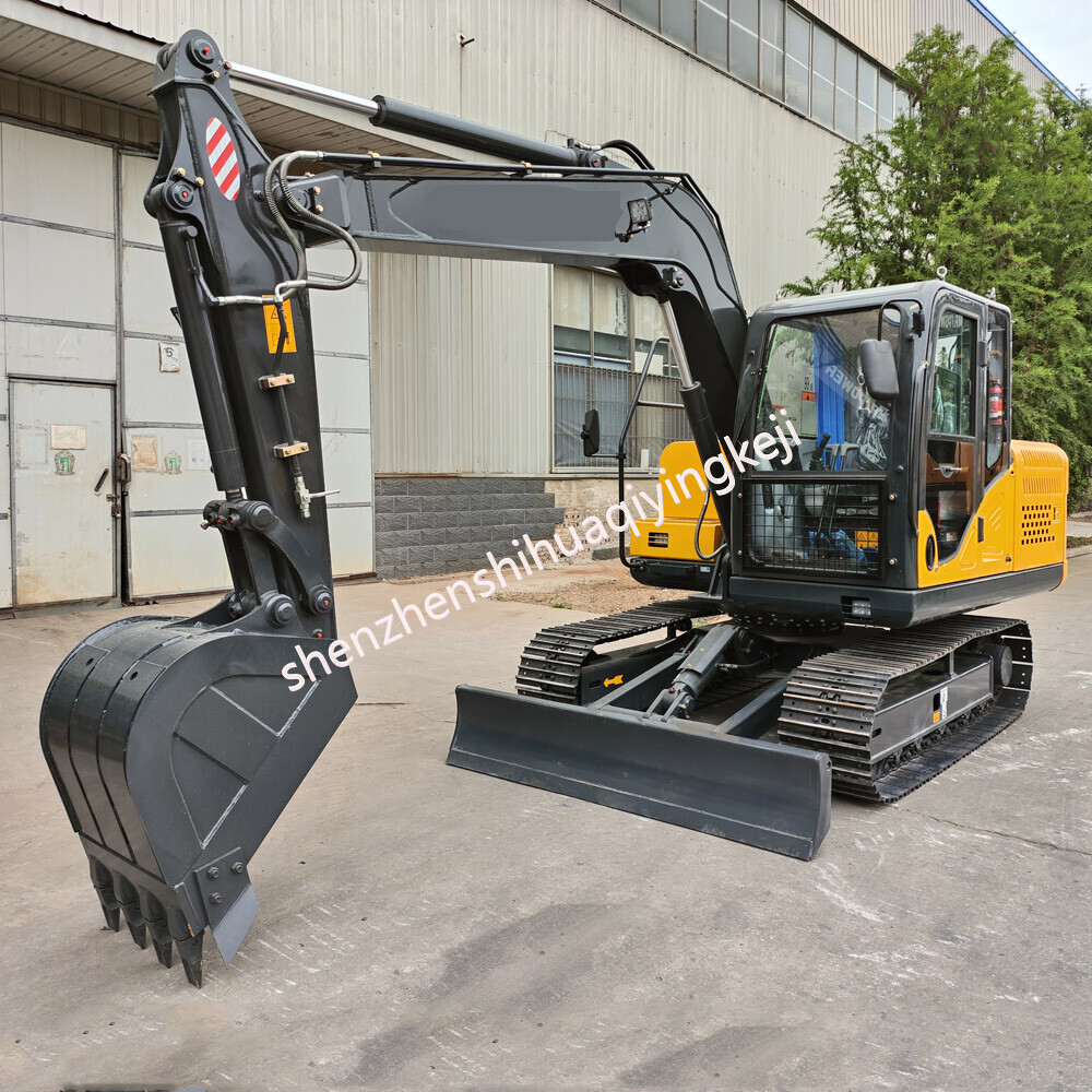 Excavator HQY HQE80 8 Ton Excavator | Yanmar Turbo Engine | 165L/min High Flow