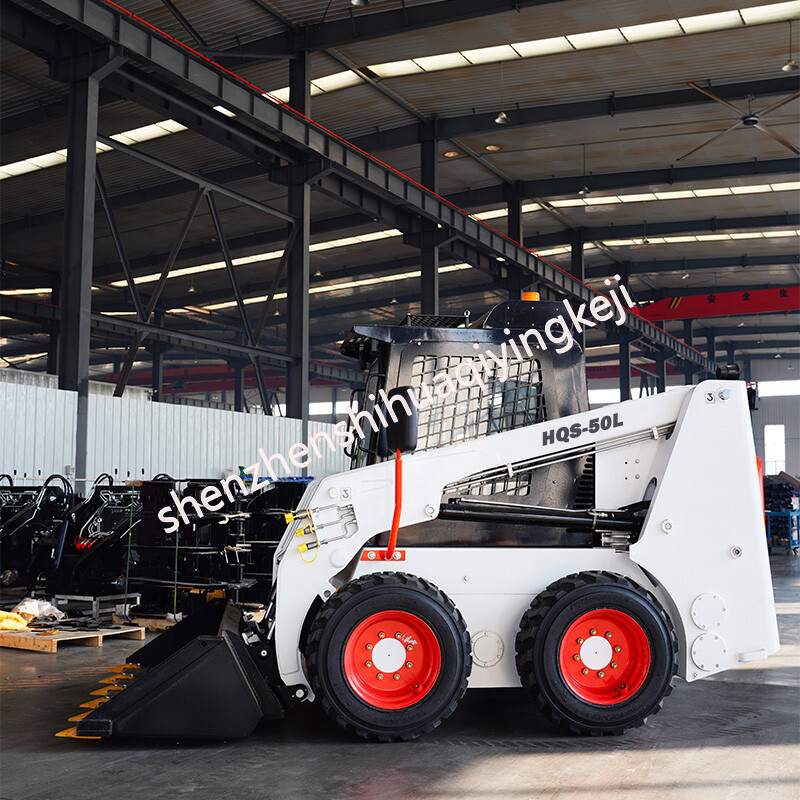 HQS-50L Skid Steer Loader - 850kg Rated Capacity - High Flow 120L/min Optional - Kubota/Yanmar Powered