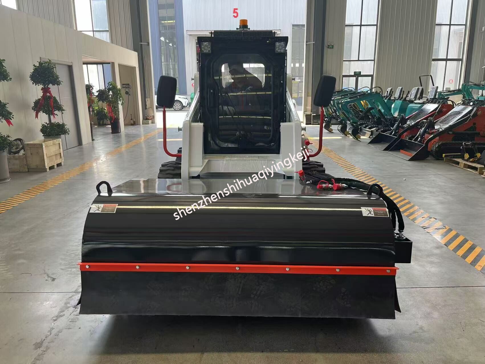 HQS-50L Skid Steer Loader - 850kg Rated Capacity - High Flow 120L/min Optional - Kubota/Yanmar Powered