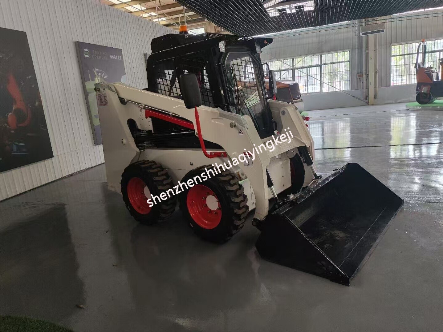 HQS-50L Skid Steer Loader - 850kg Rated Capacity - High Flow 120L/min Optional - Kubota/Yanmar Powered