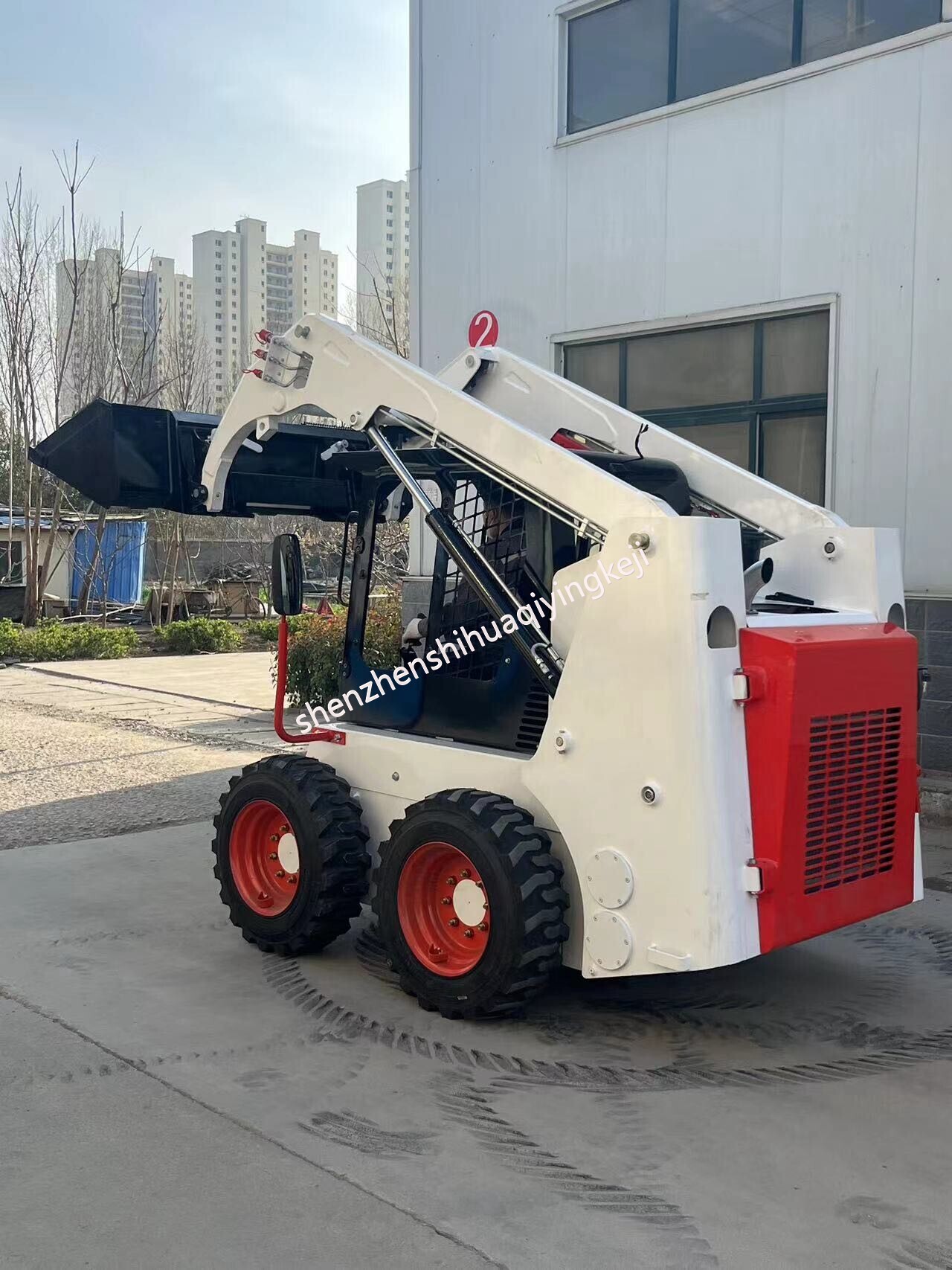 HQS-50L Skid Steer Loader - 850kg Rated Capacity - High Flow 120L/min Optional - Kubota/Yanmar Powered