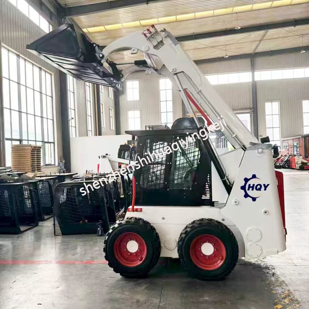 HQS-50L Skid Steer Loader - 850kg Rated Capacity - High Flow 120L/min Optional - Kubota/Yanmar Powered