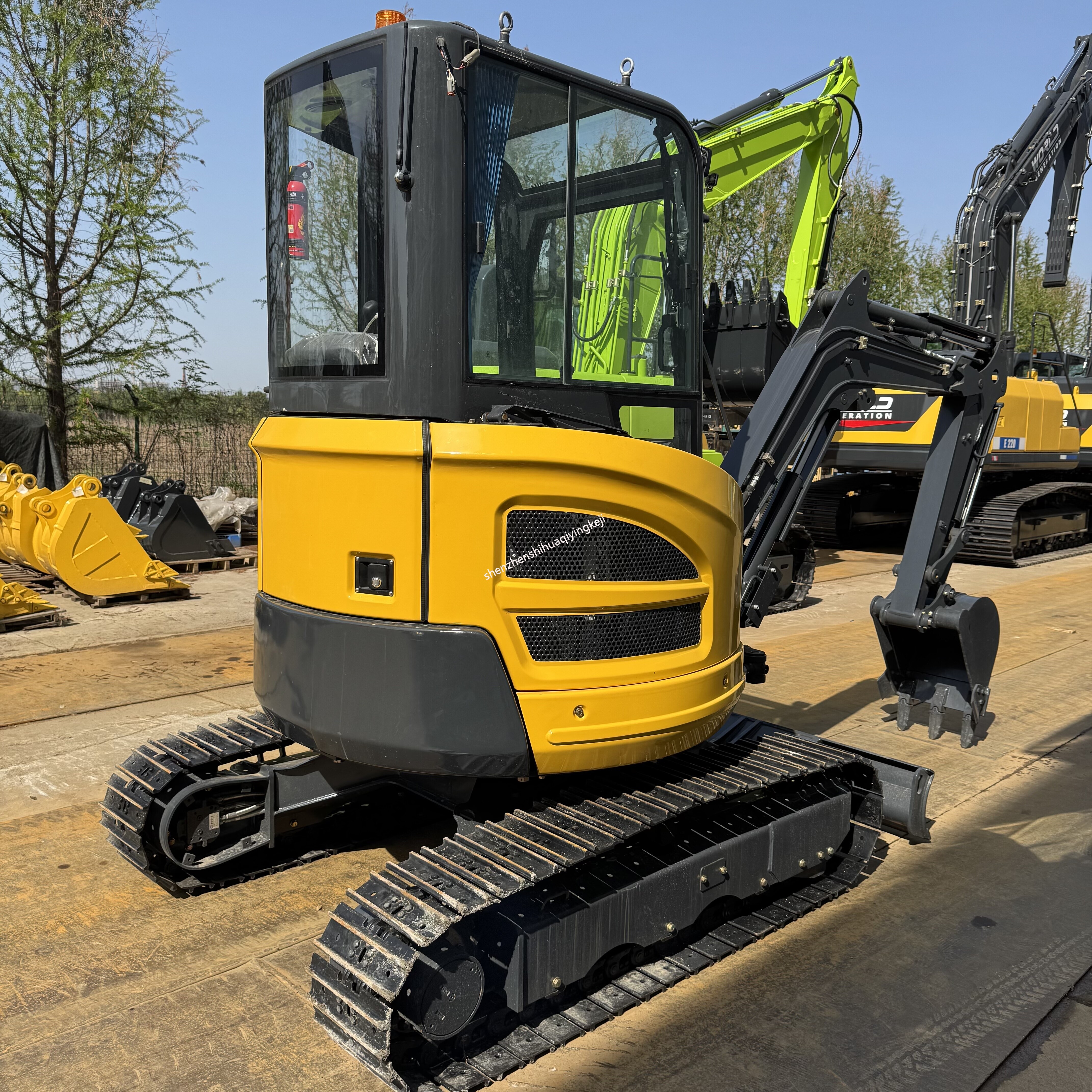 HQE30 Mini Excavator | 2.9 Ton | Yanmar 3TNV80F | Hengli Load Sensing System